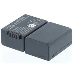 AGI Akku für Panasonic LUMIX DMC-FZ72 Li-Ion 7,4 Volt 750 mAh schwarz