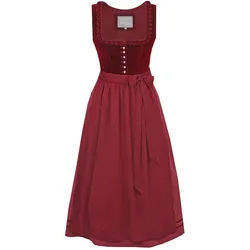 MarJo Dirndl Dirndl Cherry Chante 75cm Länge weinrot rot 42