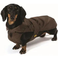 Fashion Dog Hundemantel speziell für Dackel - Braun 47 cm 1 St