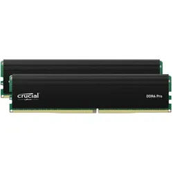 PRO DDR4-3200 - 64GB - CL22 - Dual Channel (2 pcs) - Intel XMP - Schwarz