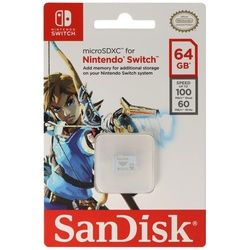 SanDisk MicroSDXC Speicherkarte für Nintendo Switch mit 64, 128 oder 256GB