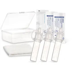 Haakaa Kolostrum Sammler 6er Set + Aufbewahrungsbox 1 St transparent