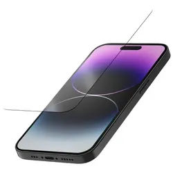 Quad Lock Displayschutzfolie - Gehärtetes Glas - iPhone 14 Pro, Größe 10 mm