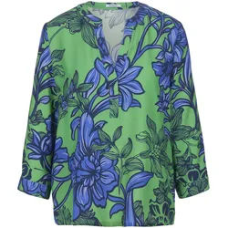 Le chemisier coupe droite Peter Hahn vert