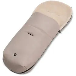 Moon BUGGY-FUßSACK , Sandfarben , Textil , Füllung: Polyester , 40x8x96 cm , EN 1888 , wasserabweisend, Winterfußsack, Sommerfußsack, Gurtschlitze, abnehmbarer Fellkragen , Baby on Tour, Kinderwagen, Kinderwagenzubehör, Sonstiges Kinderwagenzubehör