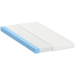 AM Qualitätsmatratzen Babymatratze 60/120 cm - 9cm Höhe & Viskose Bezug , Weiß , Textil , Uni , Füllung: Polyetherschaumkern , Rechteckig , 60x120 cm , Oeko-Tex® Standard 100 , Sicherheits-Trittkanten , Babymöbel & Kindermöbel, Babyzimmer, Babymatratzen