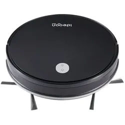 shop'n smile ideoon Saugroboter Saugroboter mit Wischfunktion 3in1 Saug Wisch Roboter 3 kPa App 120m2, 20 W, beutellos, bürstenloser Motor 63 dB-Lautstärke 280 ml Tank ca. 90 Min. Betrieb schwarz