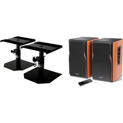Edifier R1380T Lautsprechersystem in Holz-Optik Stativ Set