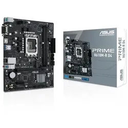 PRIME H610M-R D4 Mainboard - Intel H610 - Intel LGA1700 socket - DDR4 RAM - Micro-ATX