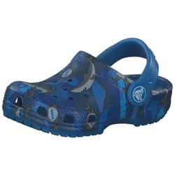Crocs Crocs Kinder Schuhe Preschool Classic Shark Clog 206147 Sandale blau 23-24