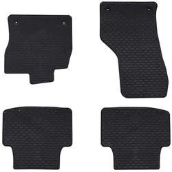 vidaXL Auto-Fußmatte VW PASSAT B8 2014-2023 Autofußmatte 4 pcs Schwarz Gummi VW PASSAT B8 2 schwarz
