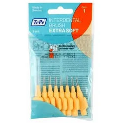 TePe Interdentalbürsten Interdentalbürste Extra Soft Orange ISO Gr. 1