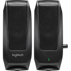 Logitech Lautsprecher S120, Audio, Stereo 2.0, 2.2W schwarz, Business