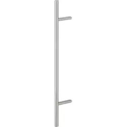 HOPPE HT-Stoßgriff E5012,gerade L1000, Durchmesser 30 Edelstahl matt