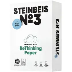 Steinbeis Recyclingpapier »Pure White« weiß