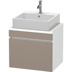 Duravit DuraStyle Konsolenwaschtischunterbau wandhängend Basalt & Weiß Matt 600x478x512 mm - DS53000 DS530004318