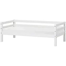 Mid.you Kinder-/Juniorbett , Weiß , Holz , Kiefer , massiv,vollmassiv , Höhe ca. 9 cm , 90x200 cm , für Rollrost geeignet , Babymöbel & Kindermöbel, Kinderzimmer & Jugendzimmer, Kinderbetten, Kinderbetten & Jugendbetten