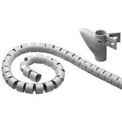 Goobay Kabelkanal - robuster Spiralschlauch, um z. B. TV-Kabel, Ladekabel oder Stromkabel sicher und praktisch zu kaschieren.