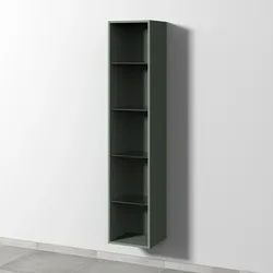 Sanipa Regal „3way“ 350 × 1700 × 328 mm in Soft-Green