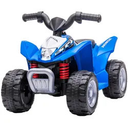 Aiyaplay Kinderquad , Blau , Metall, Kunststoff , 38.5x43.5x65.5 cm , Freizeit & Co, Gartenspielzeug, Kinder-Elektrofahrzeuge