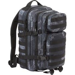 Brandit US Cooper M Rucksack, schwarz-grau für Männer