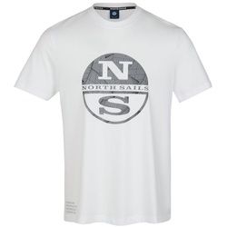 Le T-shirt 100% coton North Sails blanc