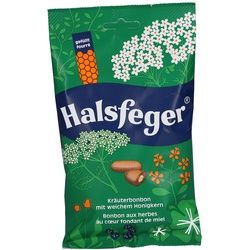 Halsfeger® Kräuterbonbon mit weichem Honigkern