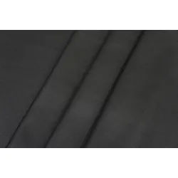 Stofferia Stoff Kunstleder Premium Lederimitat Daytona Schwarz, Meterware schwarz