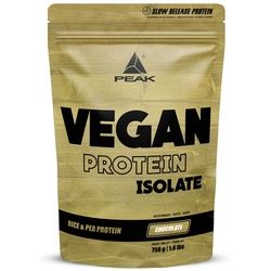 Peak Vegan Protein Isolat - Geschmack Chocolate Pulver 0,75 kg