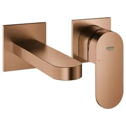 GROHE 2-Loch-Waschtisch-Wandbatterie Plus 29303_4, FMS Ausladung 147mm warm sunset geb., 29303DL4 29303DL4