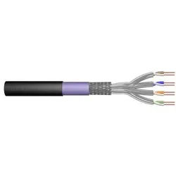 Digitus CAT 7 S-FTP Roh-Installationskabel, PiMF 500m, Trommel,AWG 23/1, 1200 MHz, PE, Sx, Schwarz
