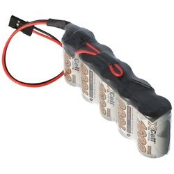Racing-Pack 6 Volt 1600mAh mit Graupner Stecker NiMH-Akku F1x5