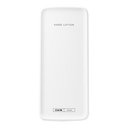 CWS Panel für PureLine Handlotion Handlotionsspender, Blende mit Klicksystem zum einfachen Austausch des Frontdesigns, Farbe: weiß