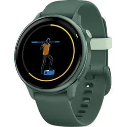GARMIN vivoactive 6 Smartwatch Silikon, 20 mm, Jaspisgrün