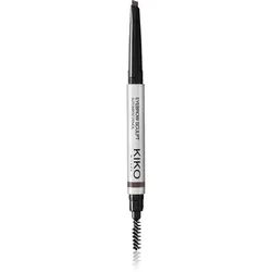 KIKO Milano Eyebrow Sculpt automatischer Augenbrauenstift mit Bürste Farbton 09 Warm Deep Brunettes 0.25 g