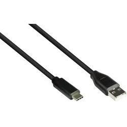 GOOD CONNECTIONS USB-Kabel, (500 cm) schwarz