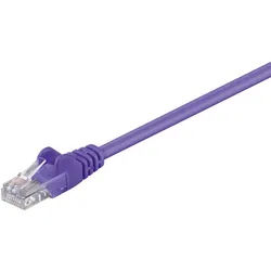 Goobay 30x Goobay 95231 CAT 5e Patchkabel, U/UTP, violett, 20 m - Netzwerkkabel