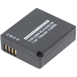 Akku kompatibel für Panasonic DMW-BLG10 E Akku DMW-BLE9 Akku, DMW-BLE9E, DMW-BLE9GK, DMW-BLE9PP, DMW-BLG10, DMW-BLG10E, BP-DC15