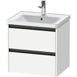 Duravit Ketho.2 Waschtischunterbau wandhängend Weiß Matt 584x455x549 mm - K25281018180000 K25281018180000