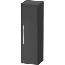 Duravit D-Code Halbhochschrank DC1338R10490000 Griff Chrom, Graphit Matt, 400x1320x36 mm