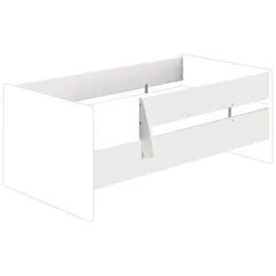 Paidi Babybett-Sicherheitsset , Weiß , Holzwerkstoff , 139.0 cm , Blauer Engel, Goldenes M , Babymöbel & Kindermöbel, Babyzimmer, Babybetten, Gitterbetten