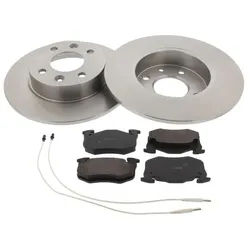 MAPCO Bremsensatz, Scheibenbremse 47157 Vorderachse Voll 238mm 8,2mm für RENAULT