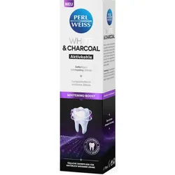 Perl Weiss White & Charcoal bleichende Zahnpasta 75 ml