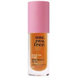 one. two. free! - Step 3: Pflege Shine Bright Lip Oil Lippenöl 5 ml Coral