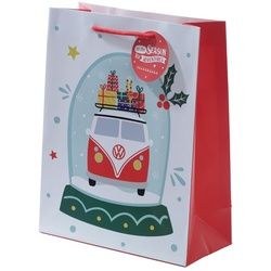 Weihnachten Volkswagen Bulli VW T1 Bus Geschenktasche - Groß (pro Stück)