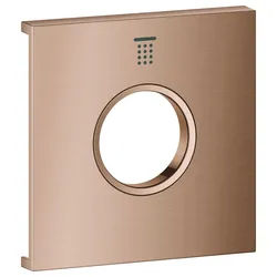 GROHE Metallplatte Grohtherm Aqua Tiles 106887, Symbol: Kopfbrause 1 warm sunset geb., 106887DL00 106887DL00