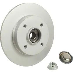 JP GROUP Bremsscheibe 4163201200 Hinterachse 249mm 9mm für PEUGEOT