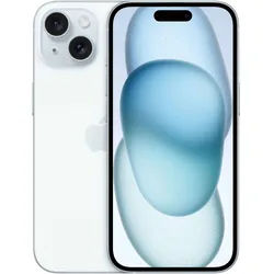 iPhone 15 128 GB 5G Smartphone 15,5 cm (6.1 Zoll) IOS 48 MP Dual Kamera Dual Sim (Blau)
