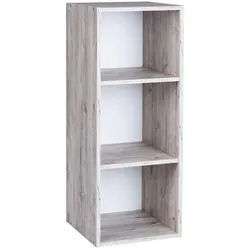 arthur berndt Wickelkommodenregal Bente 3 Fächer Eiche , Eichefarben , Holzwerkstoff , 36x91x35 cm , Blauer Engel, Hergestellt in Deutschland , Babymöbel & Kindermöbel, Babyzimmer, Babyregale & Kinderregale