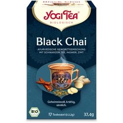 Yogi Tea® Black Chai, Bio Gewürz- und Kräutertee Filterbeutel 17x2,2 g 17x2,2 g Filterbeutel